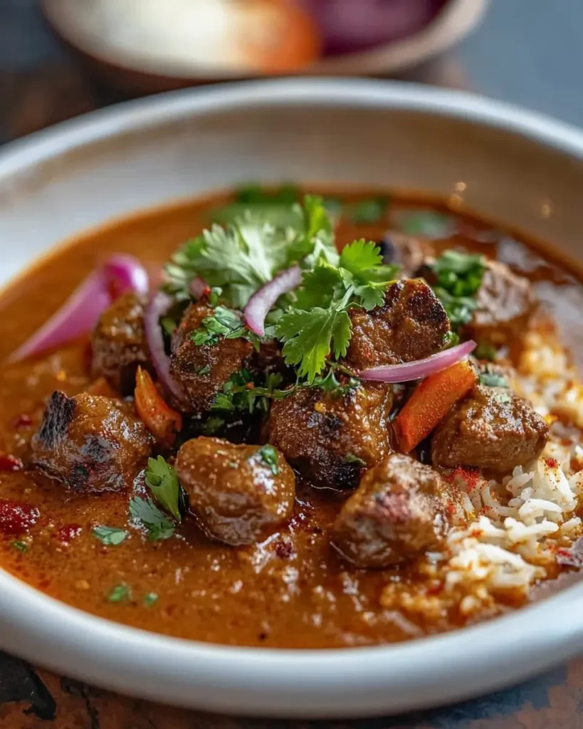 Curry de Cordero a la Barbacoa con Especias First Image First Image