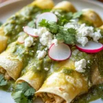Enchiladas Suizas con Salsa Verde Cremosa First Image First Image