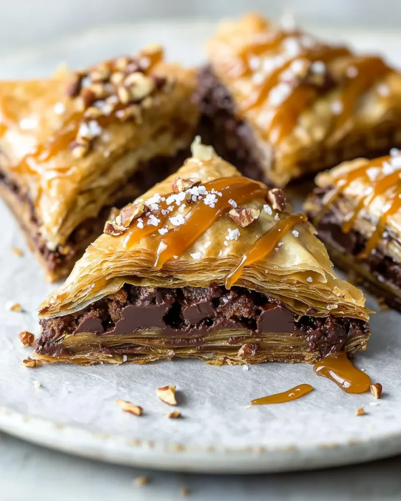 Baklava de Galletas con Chips de Chocolate y Sal First Image First Image