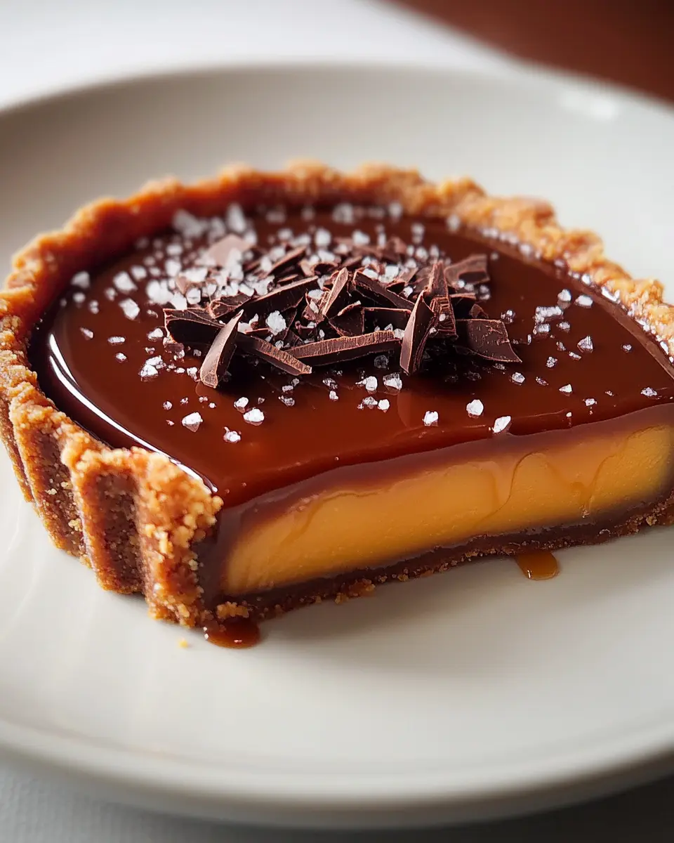 Tarta de Chocolate con Caramelo de Miso First Image First Image