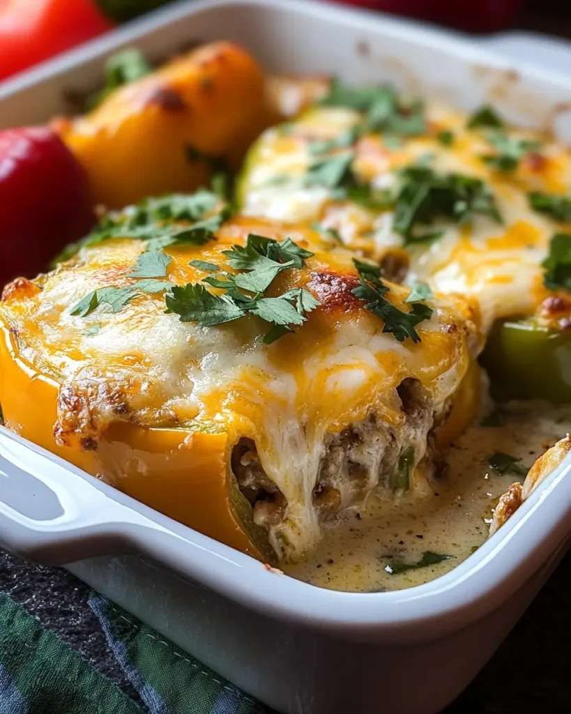 Cazuela Cremosa de Chiles Rellenos First Image First Image