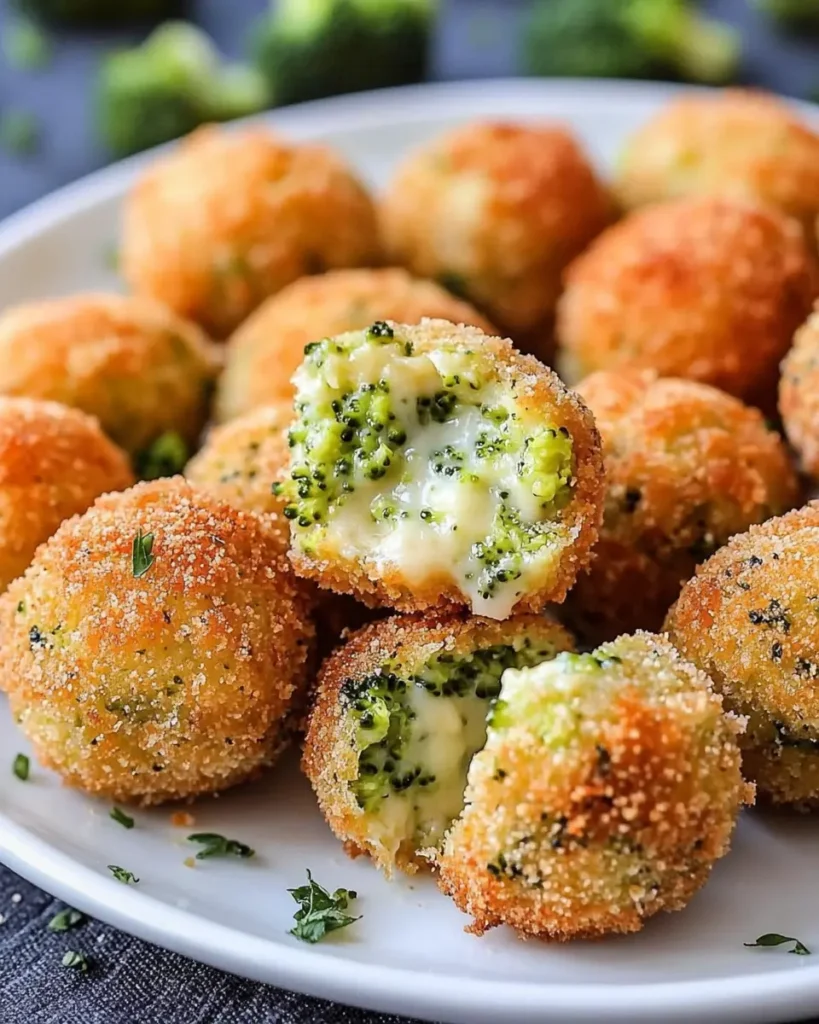 Bolas de Brócoli y Queso First Image First Image