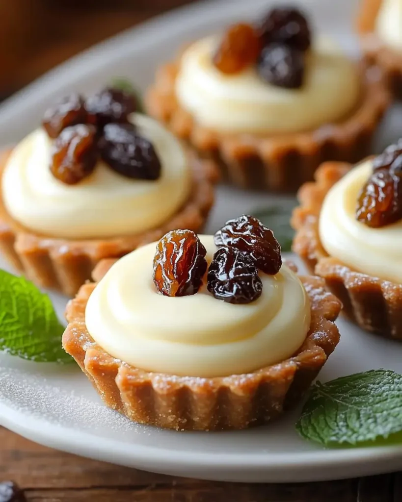 Tartas de Crema de Ron y Pasas First Image First Image