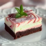 Brownie de Cheesecake de Menta First Image First Image