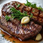 Bavette a la Parrilla con Salsa de Ajo Asado First Image First Image