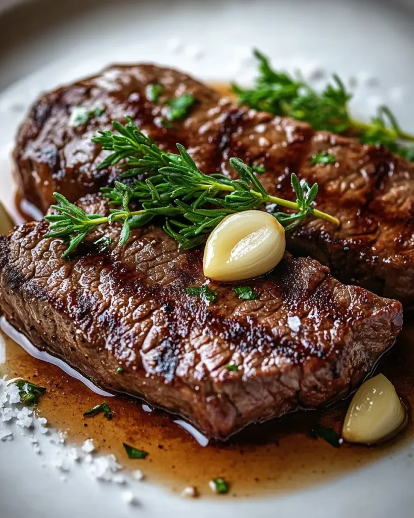 Bavette a la Parrilla con Salsa de Ajo Asado First Image First Image