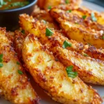 Papas Wedges Crujientes al Parmesano First Image First Image