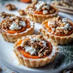 Tartaletas de Zanahoria Glaseadas con Miel y Nueces, con Nieve de Feta First Image First Image