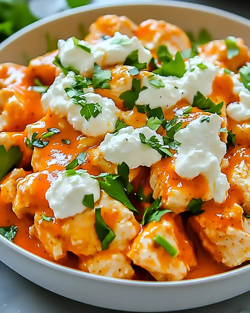 Pollo Buffalo Cremoso con Requesón First Image First Image