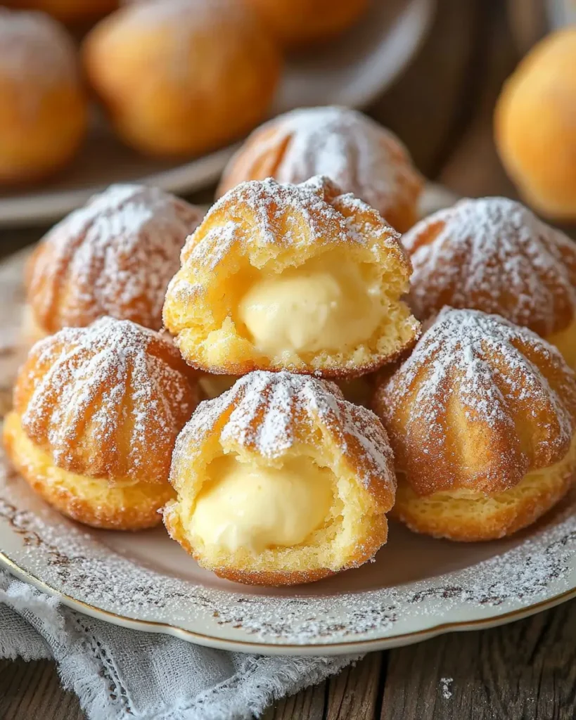 Bomboloni a la crema First Image First Image