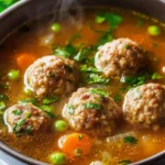 Sopa Sustanciosa de Albóndigas First Image First Image
