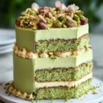 Tarta de Capas de Pistacho y Mascarpone First Image First Image
