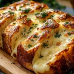 Pan de Ajo y Queso Desmenuzable que Desaparece en Minutos First Image First Image