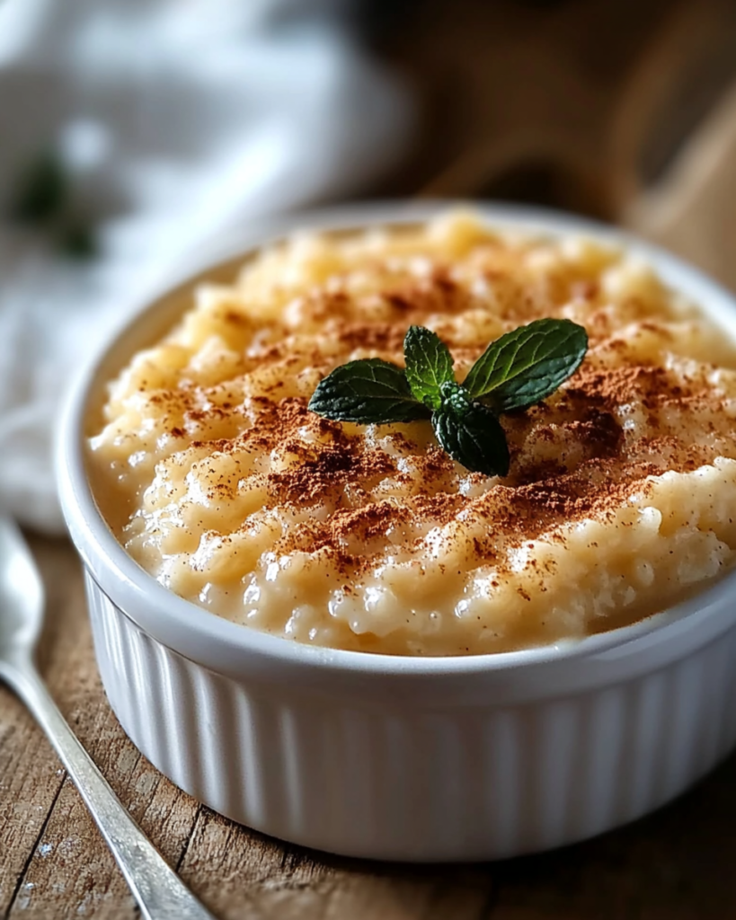 Arroz con Leche Cremoso al Horno