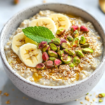 Avena Nocturna de Pistacho: Un Sueño Cremoso para Tus Mañanas