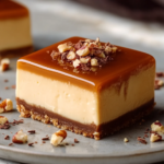 Barritas de Cheesecake de Dulce de Leche