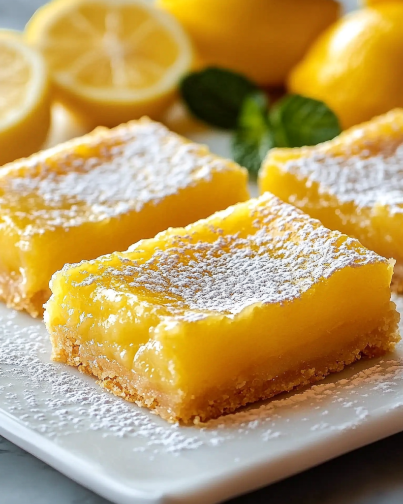 Barritas de Limón Dos Ingredientes