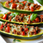 Botes de Calabacín a la Toscana