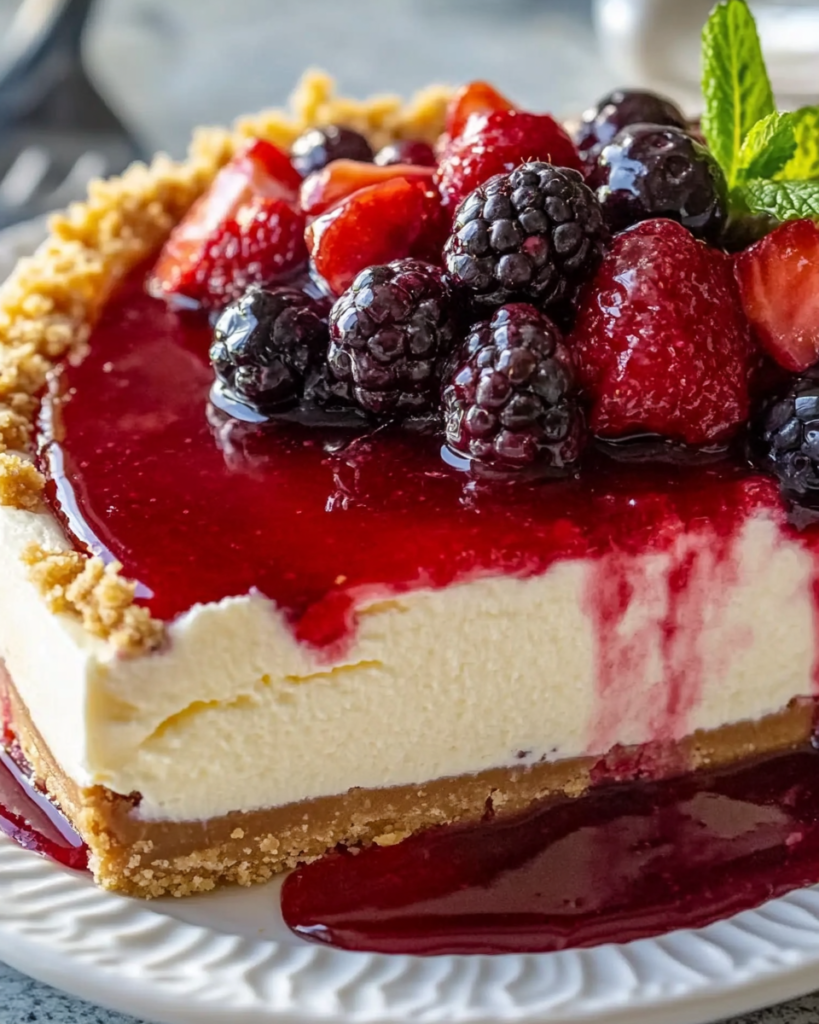 Cheesecake Clásico Woolworth Sin Hornear