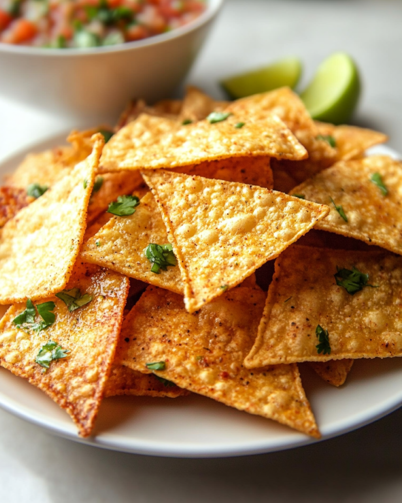 Chips de Tortilla al Horno