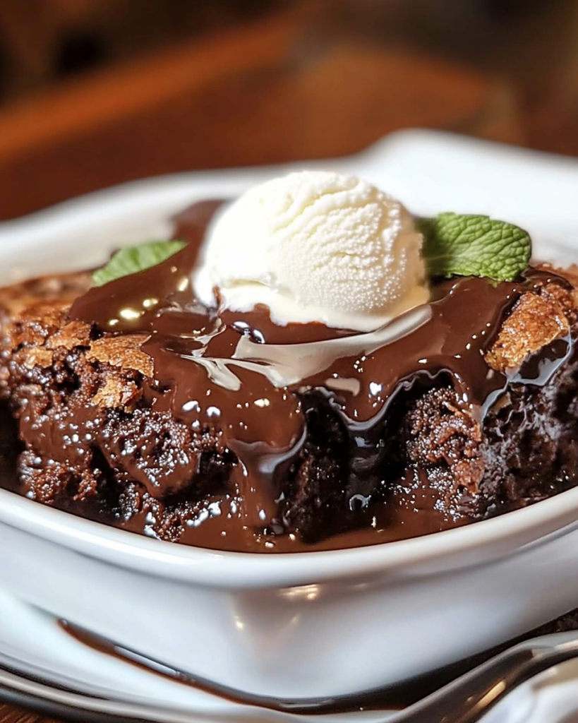 Cobbler de Chocolate del Sur