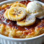Cobbler de Plátano al Estilo Sureño