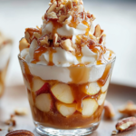 Copas de Manzana Caramelizada