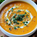 Crema de Calabaza y Batata
