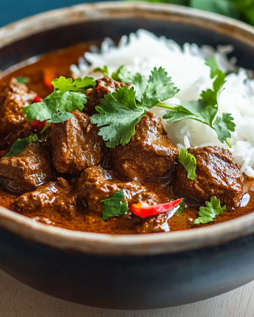 Curry de Res a la Cocción Lenta