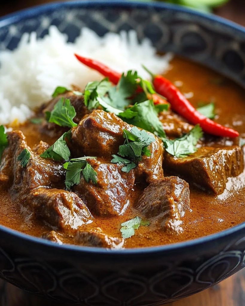 Curry de Res al Estilo Penang