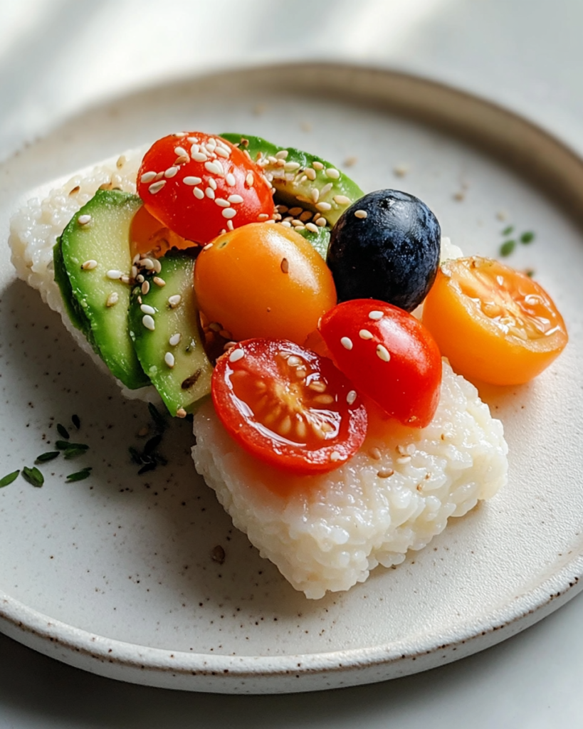 Delicia de Tortitas de Arroz con Frutas