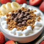 Dip de Yogur Cremoso de S’mores