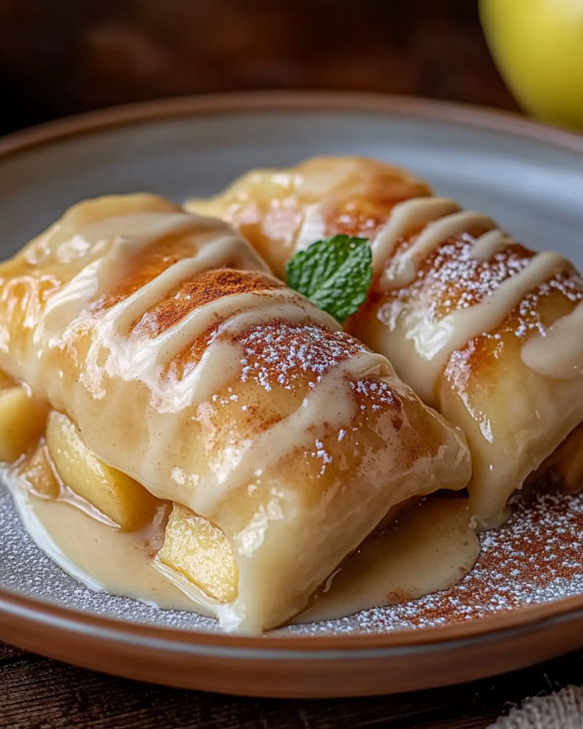 Dumplings de Manzana Calientes y Deliciosos