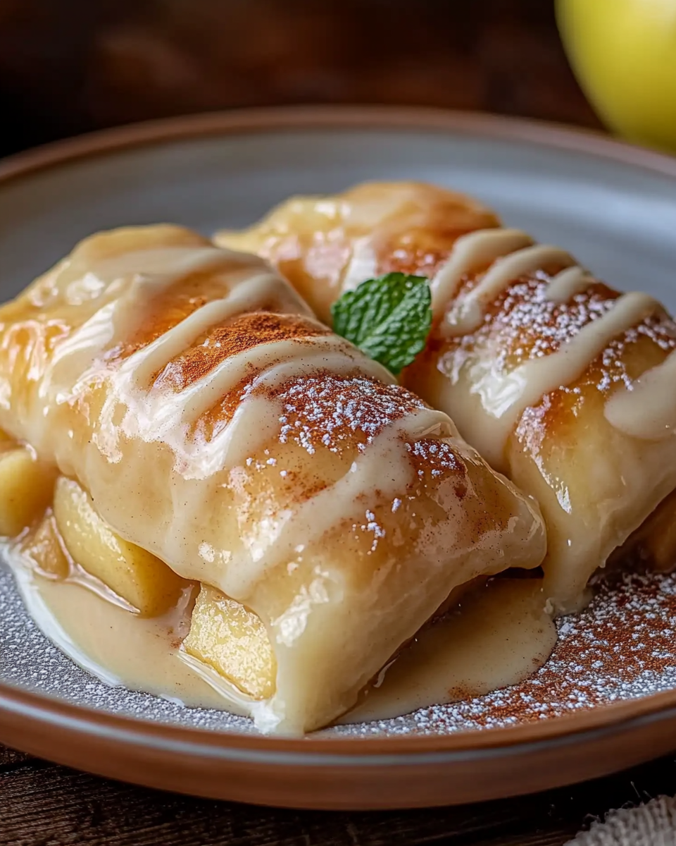 Dumplings de Manzana Calientes y Deliciosos