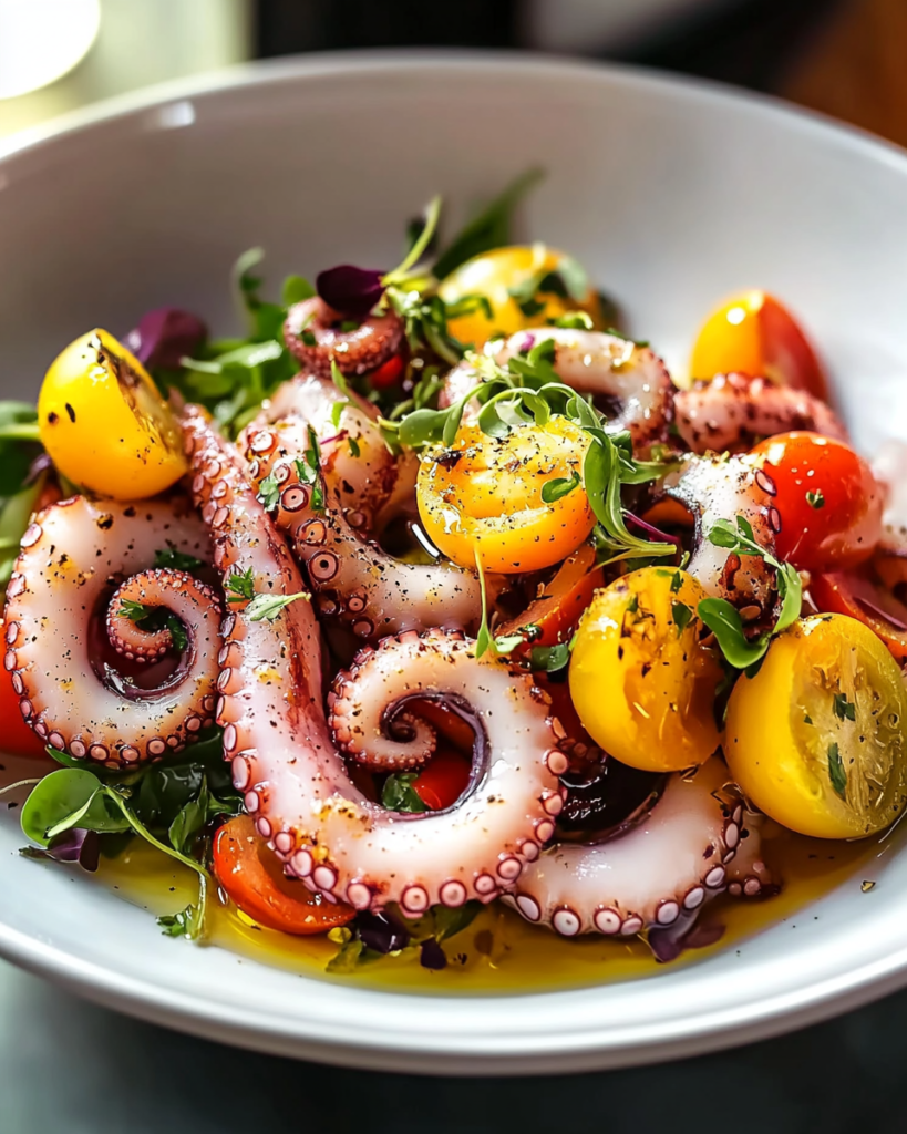 Ensalada Fresca de Pulpo