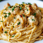 Espagueti Cajún Cremoso con Salsa de Mozzarella y Ajo