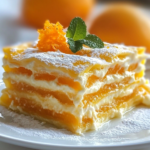 Lasaña de Naranja Cremosa