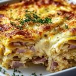 Lasaña de Pollo Cordon Bleu