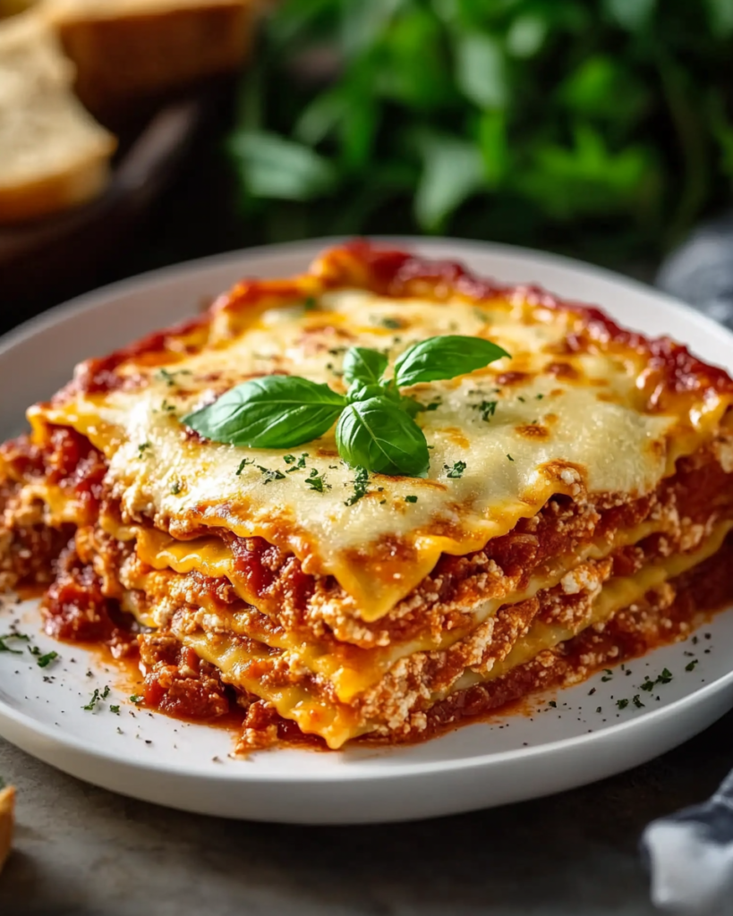 Lasaña de Ravioli al Horno para Cenas en Familia