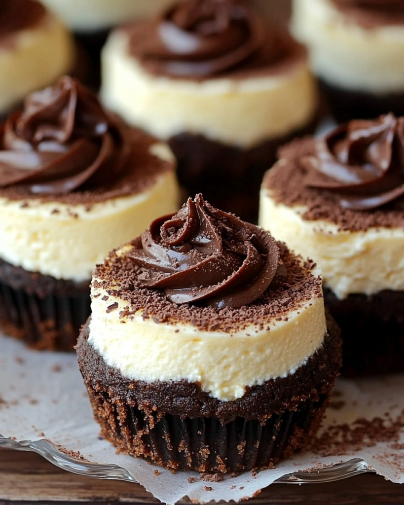 Mini Cheesecakes de Bailey's