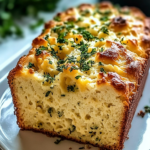 Pan Rápido de Hierbas y Queso