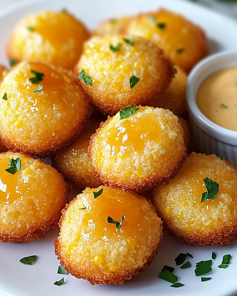 Panecillos de Maíz con Mantequilla de Miel del Sur