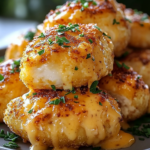 Papas Rellenas de Pollo con Cheddar y Ranch