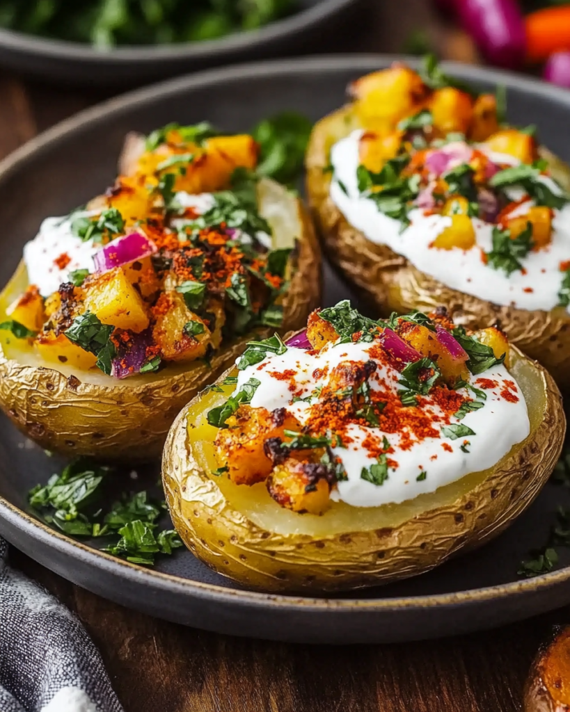 Papas al Horno Estilo Turco