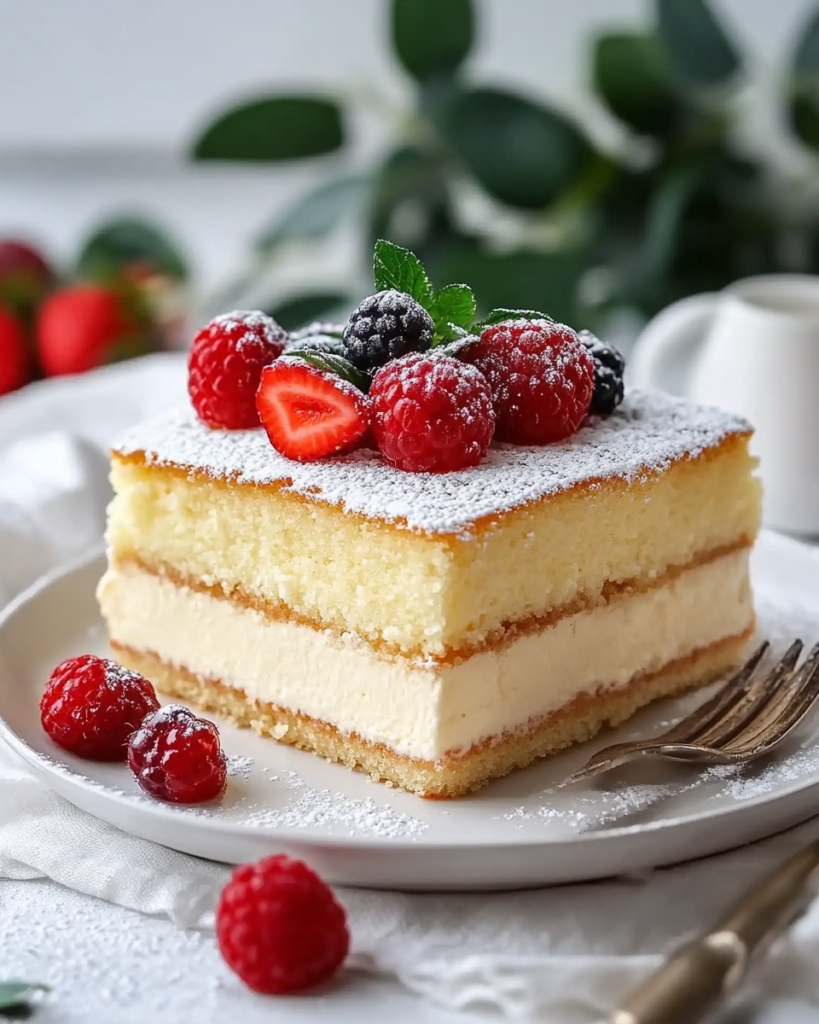 Pastel Mágico de Vainilla