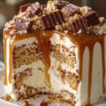 Pastel Poke de Caramelo y Heath Bar