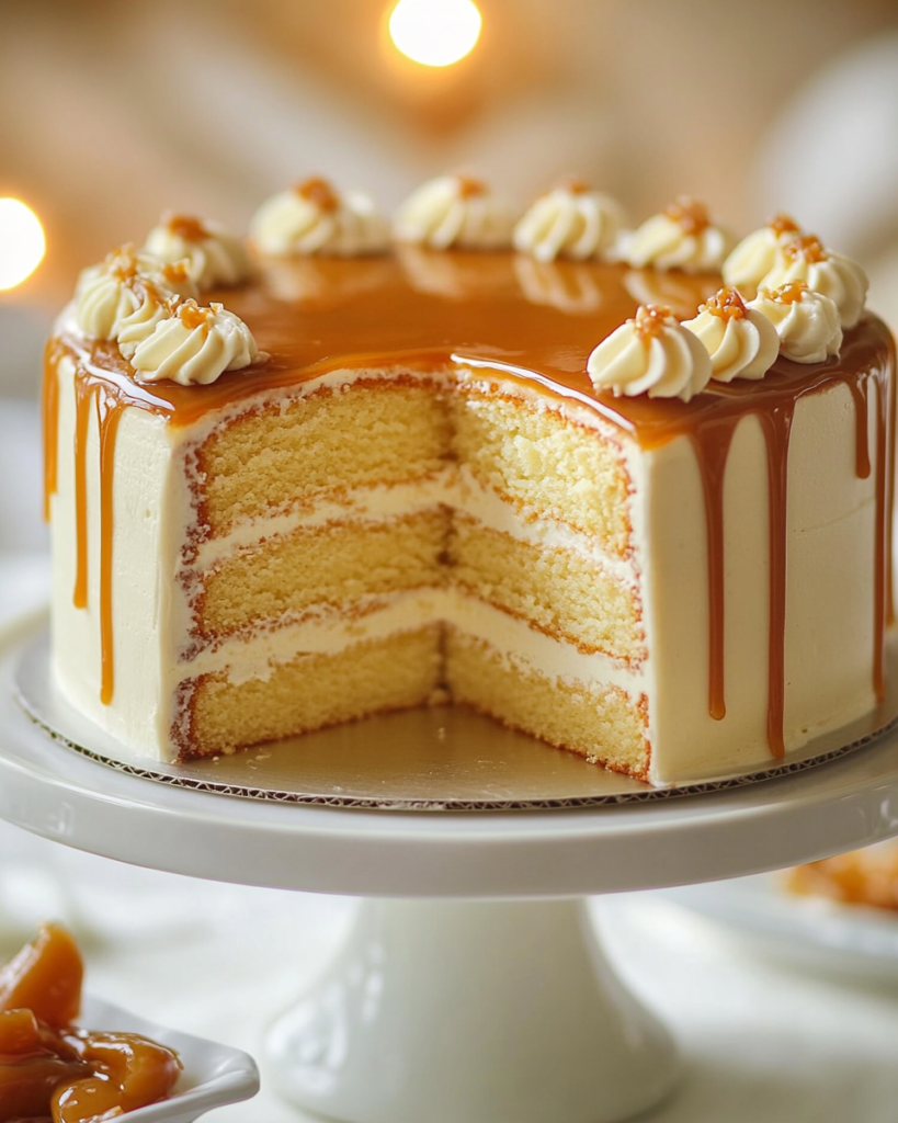 Pastel de Caramelo Casero
