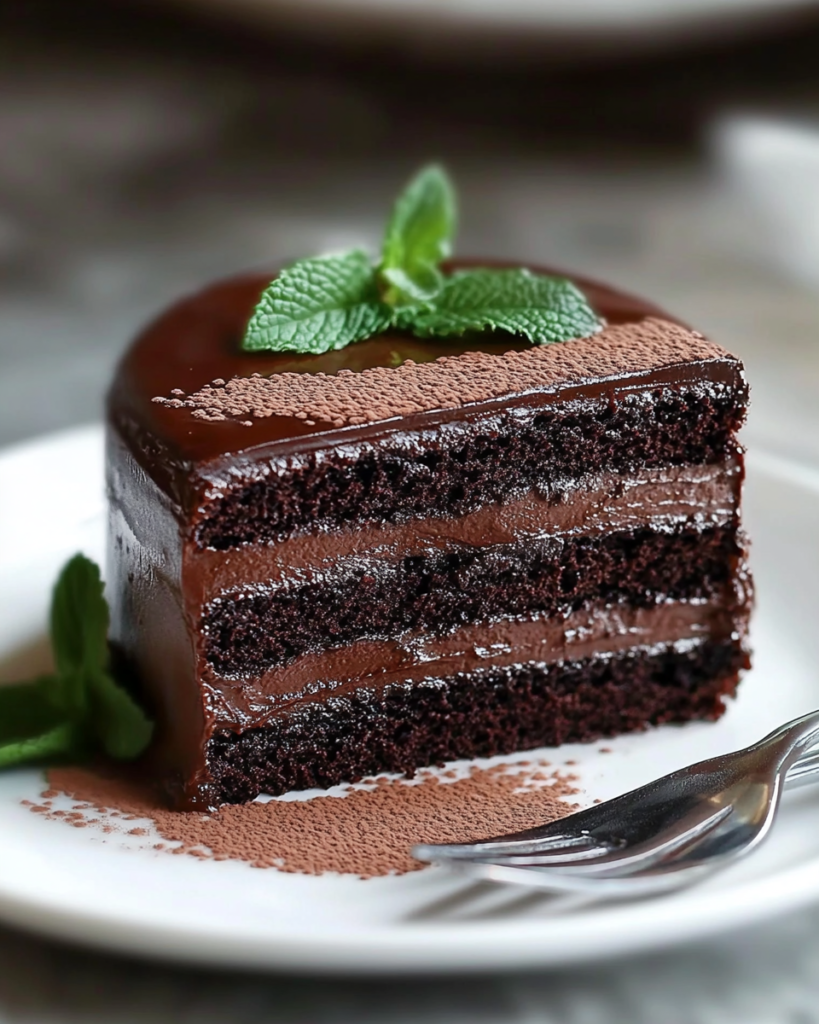 Pastel de Fudge de Medianoche