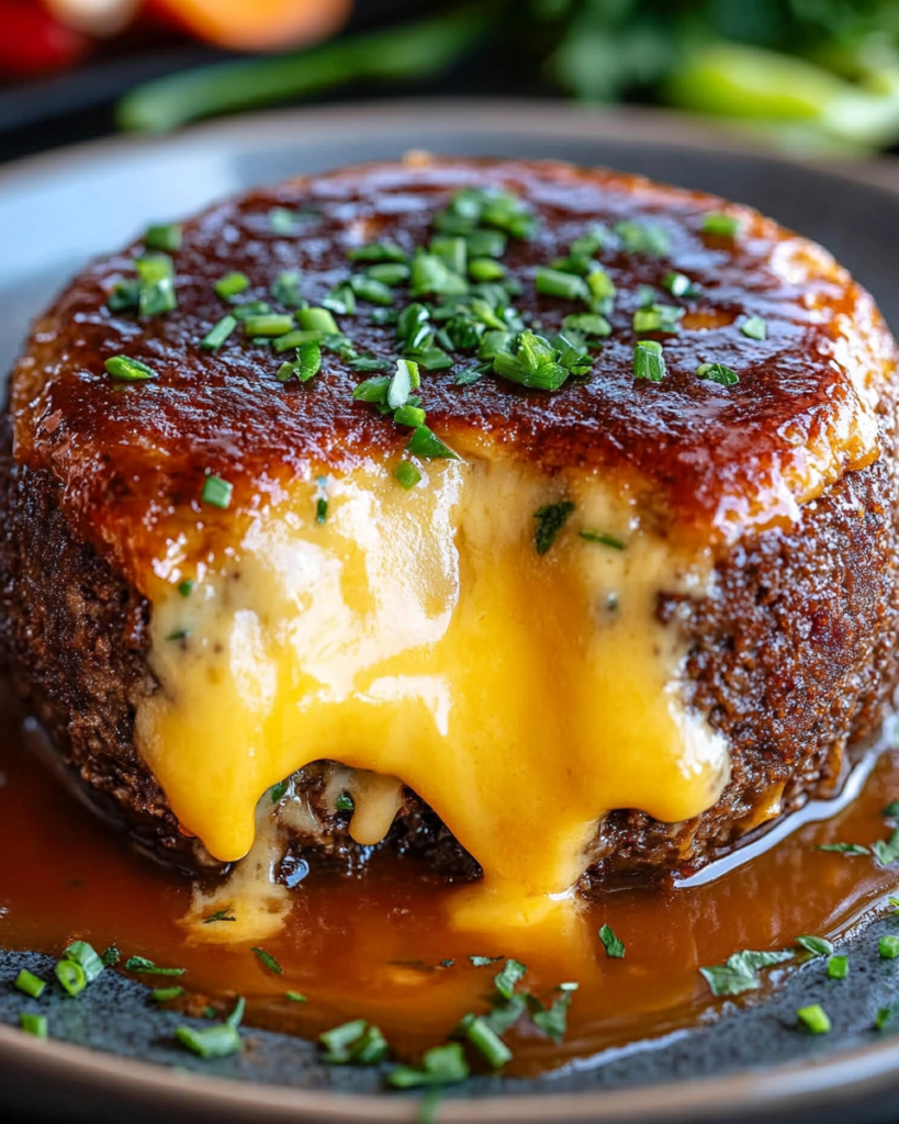 **Pastel de Lava de Cheeseburger**