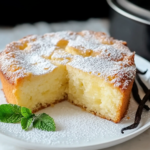 Pastel de Mantequilla de Vainilla
